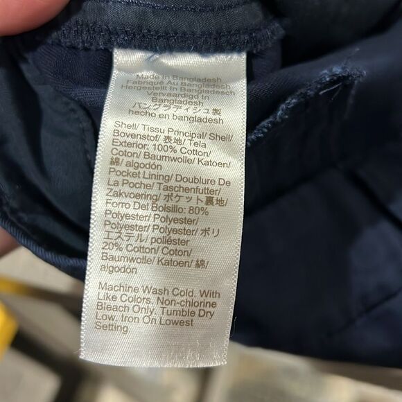 J. Crew Factory bo201 Navy 7" Classic Chino Short For Women EUC - Picture 8 of 9